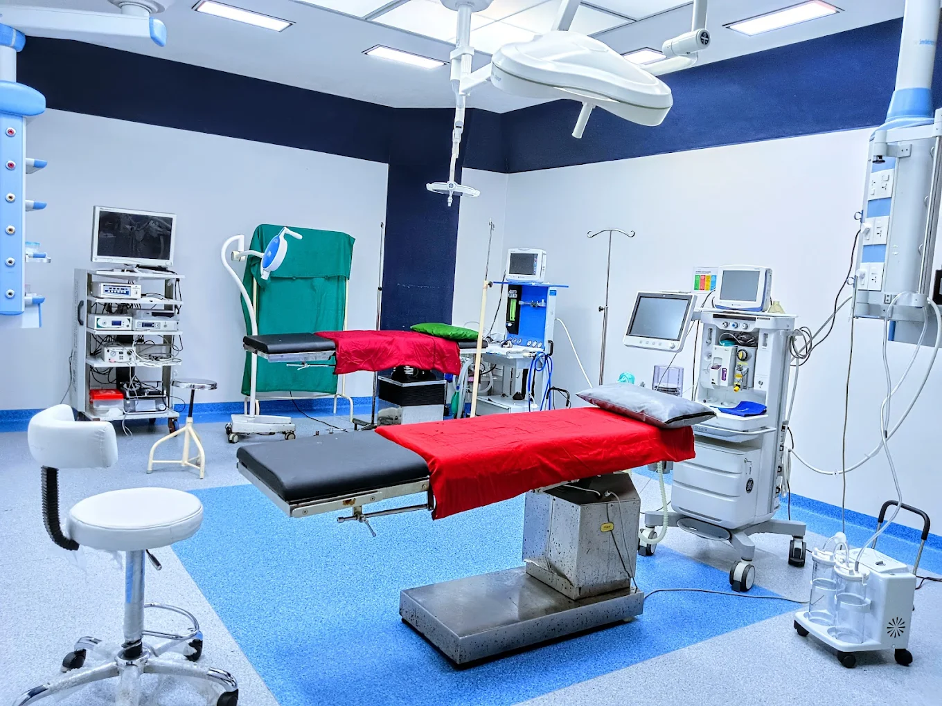 Doctor checking patient